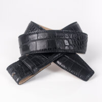 Ledergürtel A022-001 nero 100cm