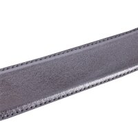 Ledergürtel A213-111 silber 75cm