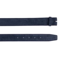 Ledergürtel A590-062 navy 90cm