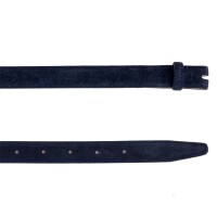 Ledergürtel A591-062 navy 80cm