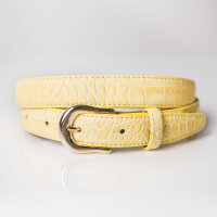 Ledergürtel A031-031 giallo 85cm