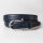 Ledergürtel A593-062 navy 75cm