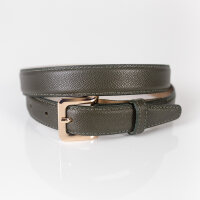 Ledergürtel A593-028 khaki