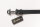 Ledergürtel A591-001 nero 100cm