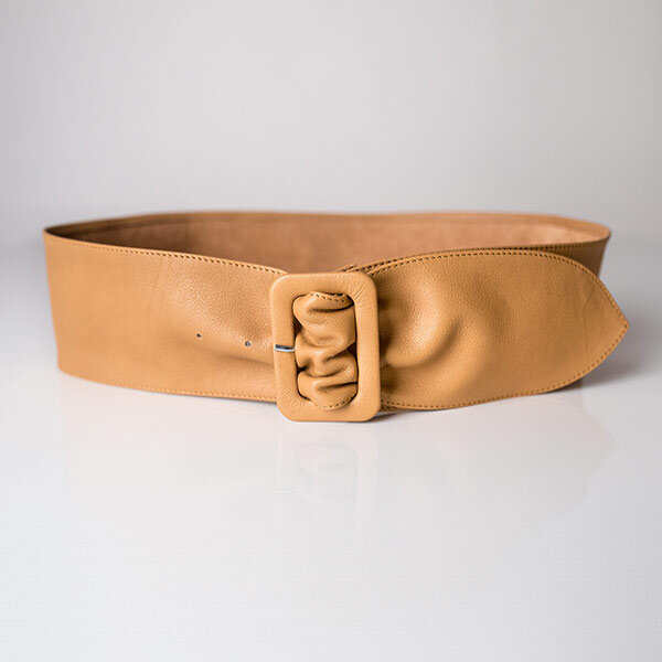 Ledergürtel A227-004 cognac 85cm