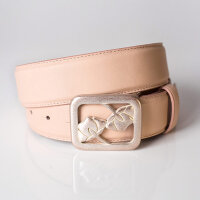 Ledergürtel A231-008 nude 80cm