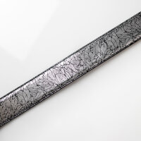 Ledergürtel A304-111 silber 100cm