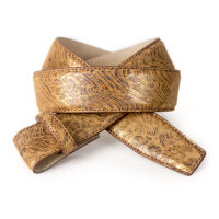 Ledergürtel A284-012 beige 85cm