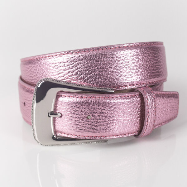 Ledergürtel A283-043 rosa 85cm