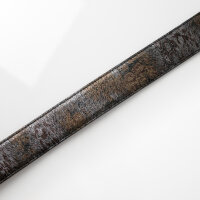 Ledergürtel A300-001 nero 85cm