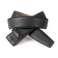Ledergürtel A311-001 nero 75cm