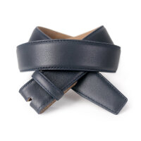 Ledergürtel A311-062 navy 85cm