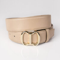 Ledergürtel A311-012 beige 85cm