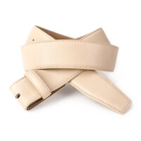 Ledergürtel A311-012 beige 90cm
