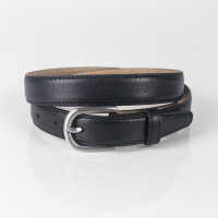 Ledergürtel A312-001 nero 80cm