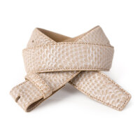Ledergürtel A307-005 taupe 95cm