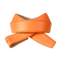 Ledergürtel A313-041 arancio 105cm