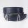 Ledergürtel A313-062 navy 90cm