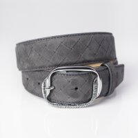 Ledergürtel A317-056 asfalto 100cm