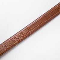 Ledergürtel A022-004 cognac 100cm