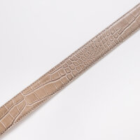 Ledergürtel A022-005 taupe 100cm