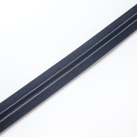 Ledergürtel A318-062 navy 80cm