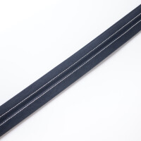 Ledergürtel A318-062 navy 90cm