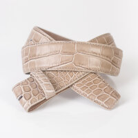 Ledergürtel A022-005 taupe 105cm