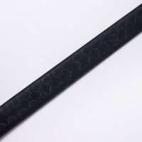 Ledergürtel A317-001 nero 80cm