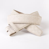Ledergürtel A317-012 beige 75cm