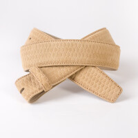 Ledergürtel A325-012 beige 80cm