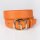 Ledergürtel A328-041 arancio 85cm