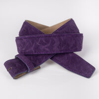Ledergürtel A327-015 viola 95cm