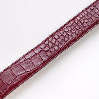 Ledergürtel A022-115 bordeaux 90cm