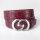 Ledergürtel A022-115 bordeaux 95cm