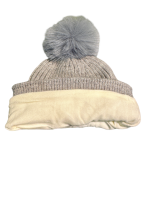 Strickmütze 106 grau