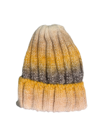 Strickmütze 109 weiss/olive mix