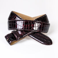 Ledergürtel A335-115 bordeaux 80cm