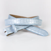 Ledergürtel A323-042 azzuro 90cm