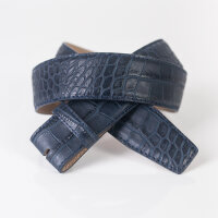 Ledergürtel A022-062 navy