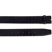Ledergürtel A285-001 nero 80cm