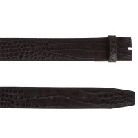 Ledergürtel A022-028 khaki 95cm