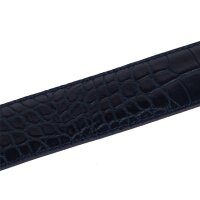 Ledergürtel A022-062 navy 85cm
