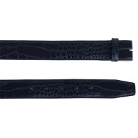 Ledergürtel A022-062 navy 85cm