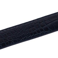 Ledergürtel A022-062 navy 95cm