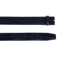 Ledergürtel A022-062 navy 95cm