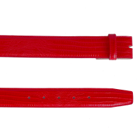 Ledergürtel A136-030 rosso 80cm