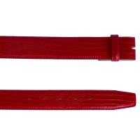 Ledergürtel A136-030 rosso 95cm