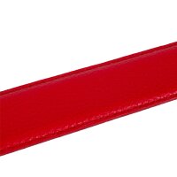 Ledergürtel A281-030 rosso 100cm